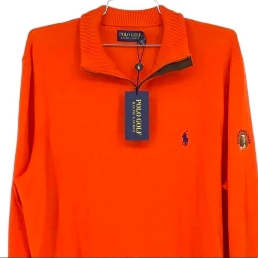 Polo Golf Ralph Lauren Men’s Pullover Quarter Zip Sweater - Picture 7 of 12